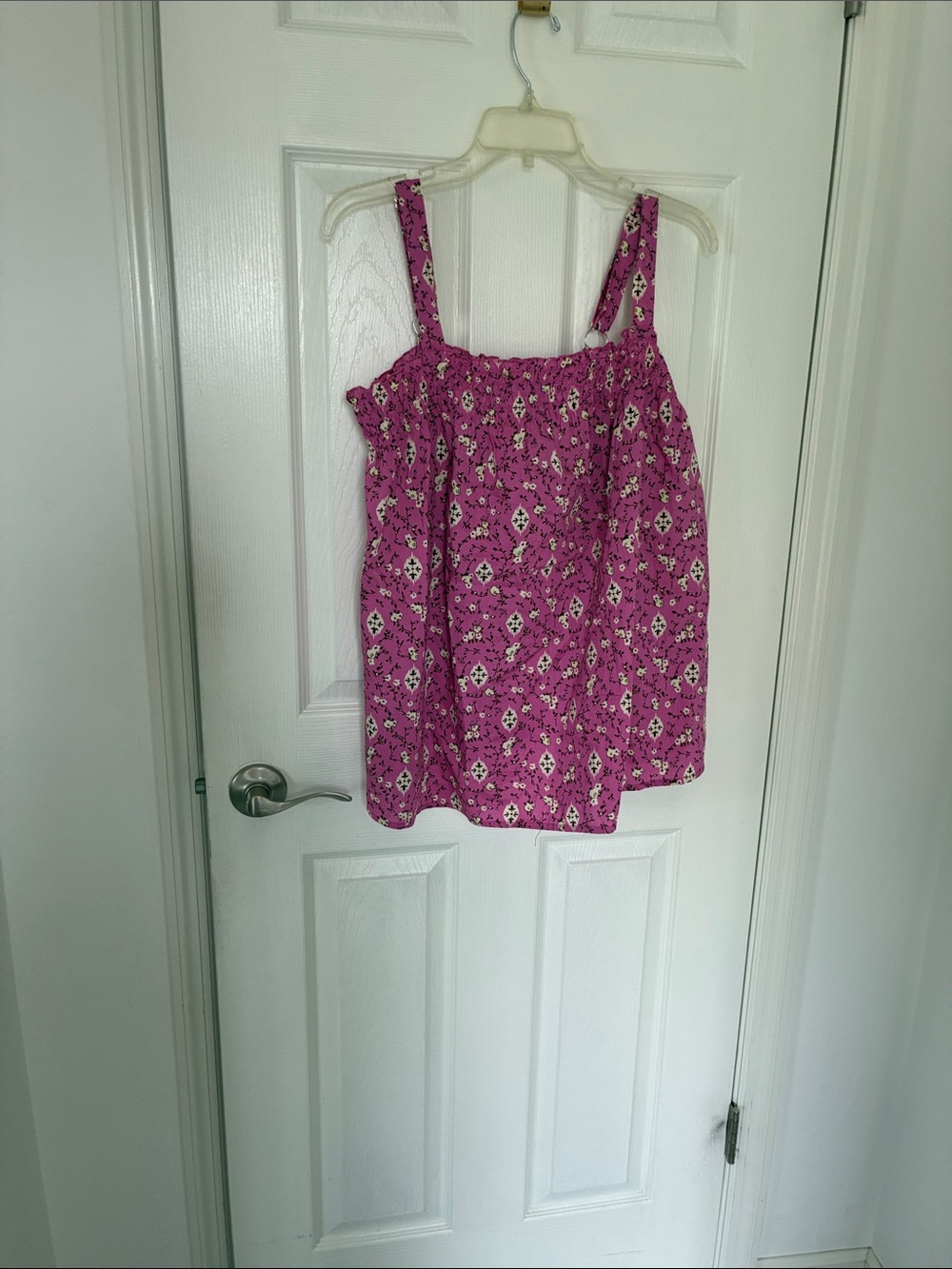 Lane Bryant Pink Floral Camisole Tank